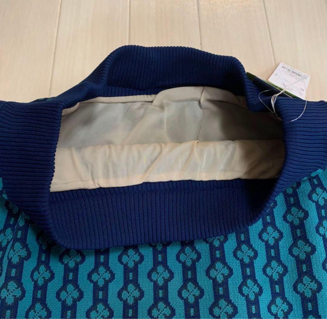 新品■22,880円【マリクレール 】レディース　半袖セーター 、スカート L