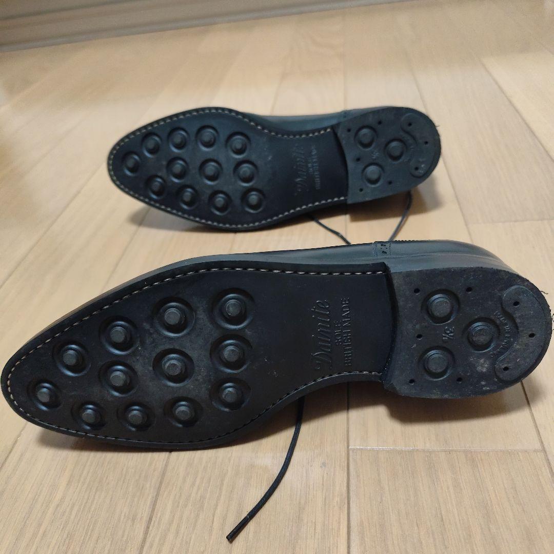 美品　ジャランスリワヤ　内羽根　ストレートチップ　黒 ダイナイトソール　7.5