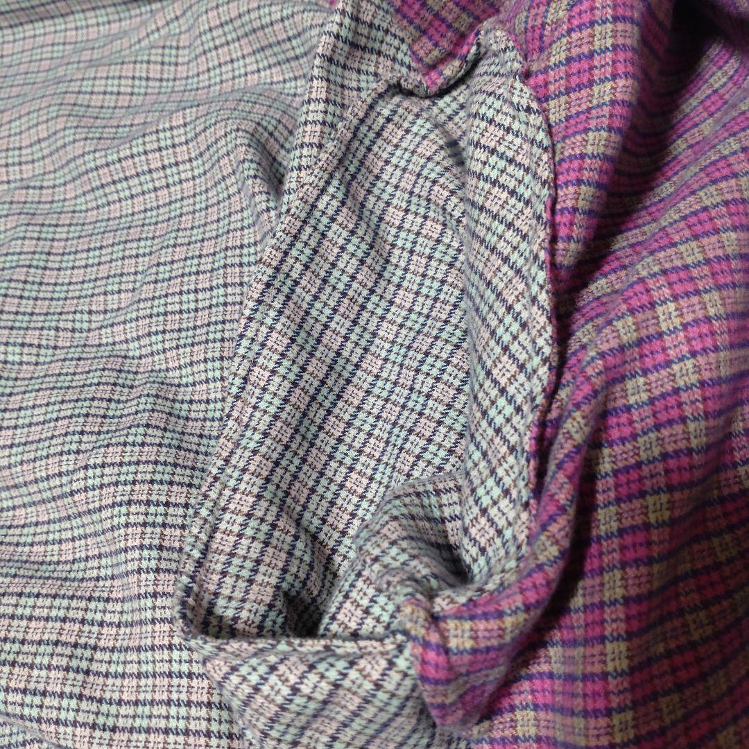 ヴィヴィアンウエストウッド 変形 シャツワンピース スクイグルシャツ チェック柄