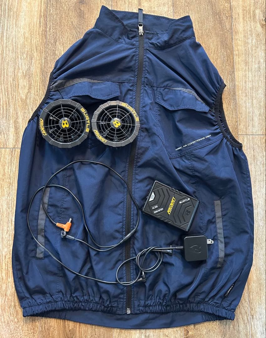 【Burtle】17vバッテリー•ファン•充電器+おまけ付