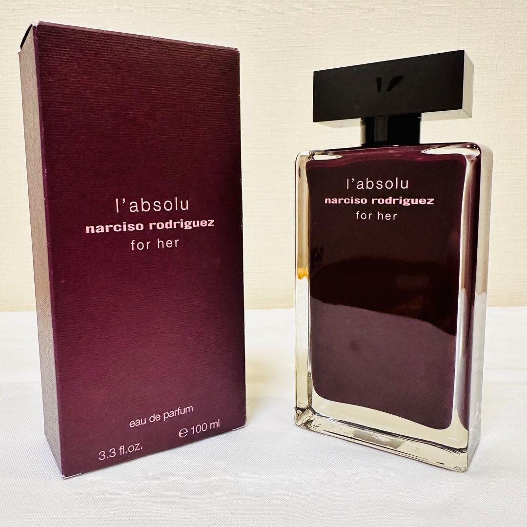 希少　ナルシソロドリゲス　フォーハー　アプソリュ　オードパルファム　100ml