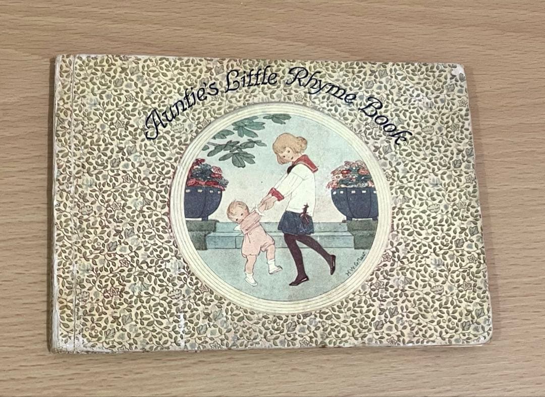 NO.333希少 アンティーク 洋書 古書 ル•メール 絵本 童謡 マザーグース