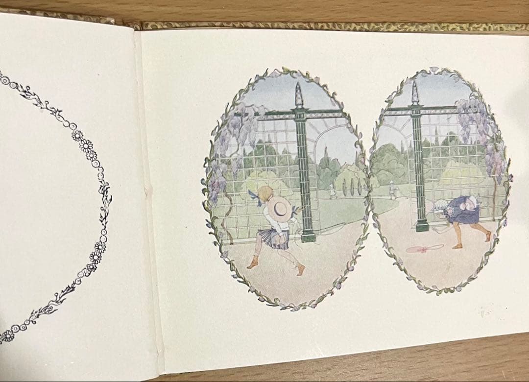 NO.333希少 アンティーク 洋書 古書 ル•メール 絵本 童謡 マザーグース