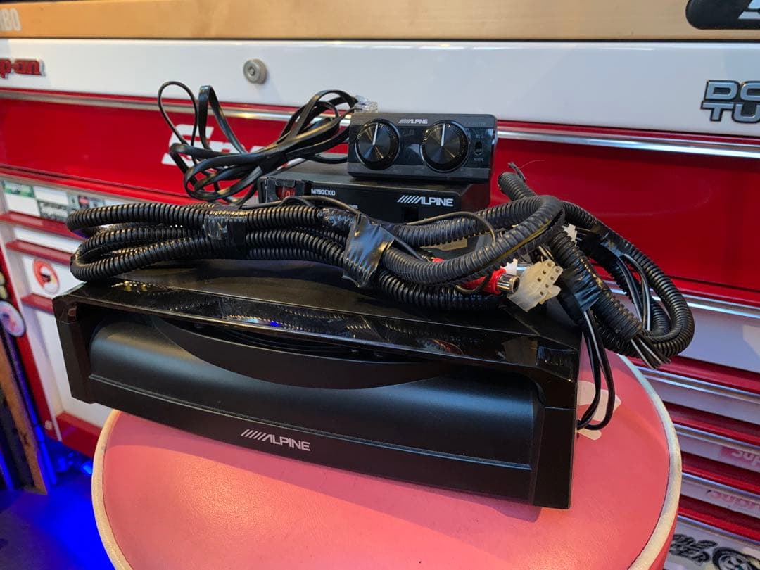 ALPINE SWE-1200 サブウーファー 2026 1月31取外アルパイン