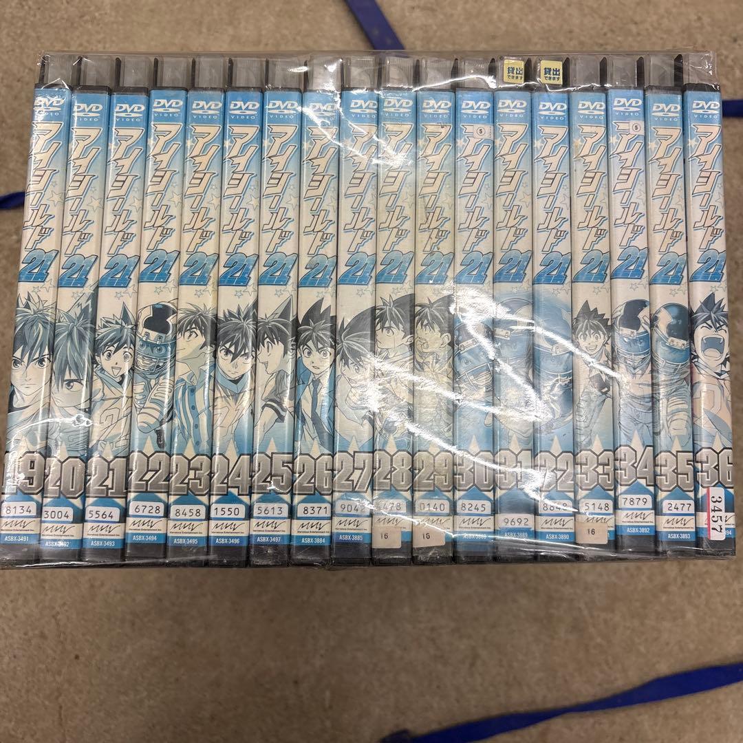 アイシールド21 DVD 全36巻セット