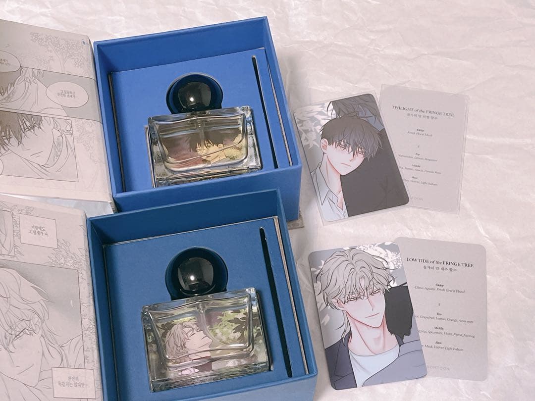 韓国BL 水辺の夜 香水 2点セット テジュ イヒョン ※状態要確認