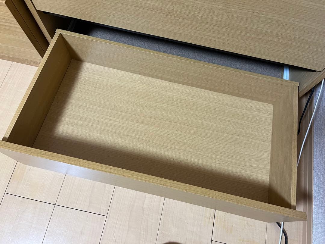 4段チェスト ナチュラルウッド オーク ニトリ タンス