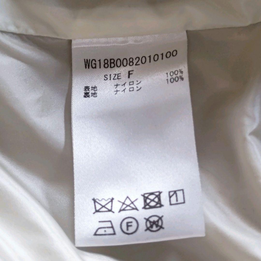 ウィムガゼット フーデッドブルゾン　日本製　ベージュ　フリー