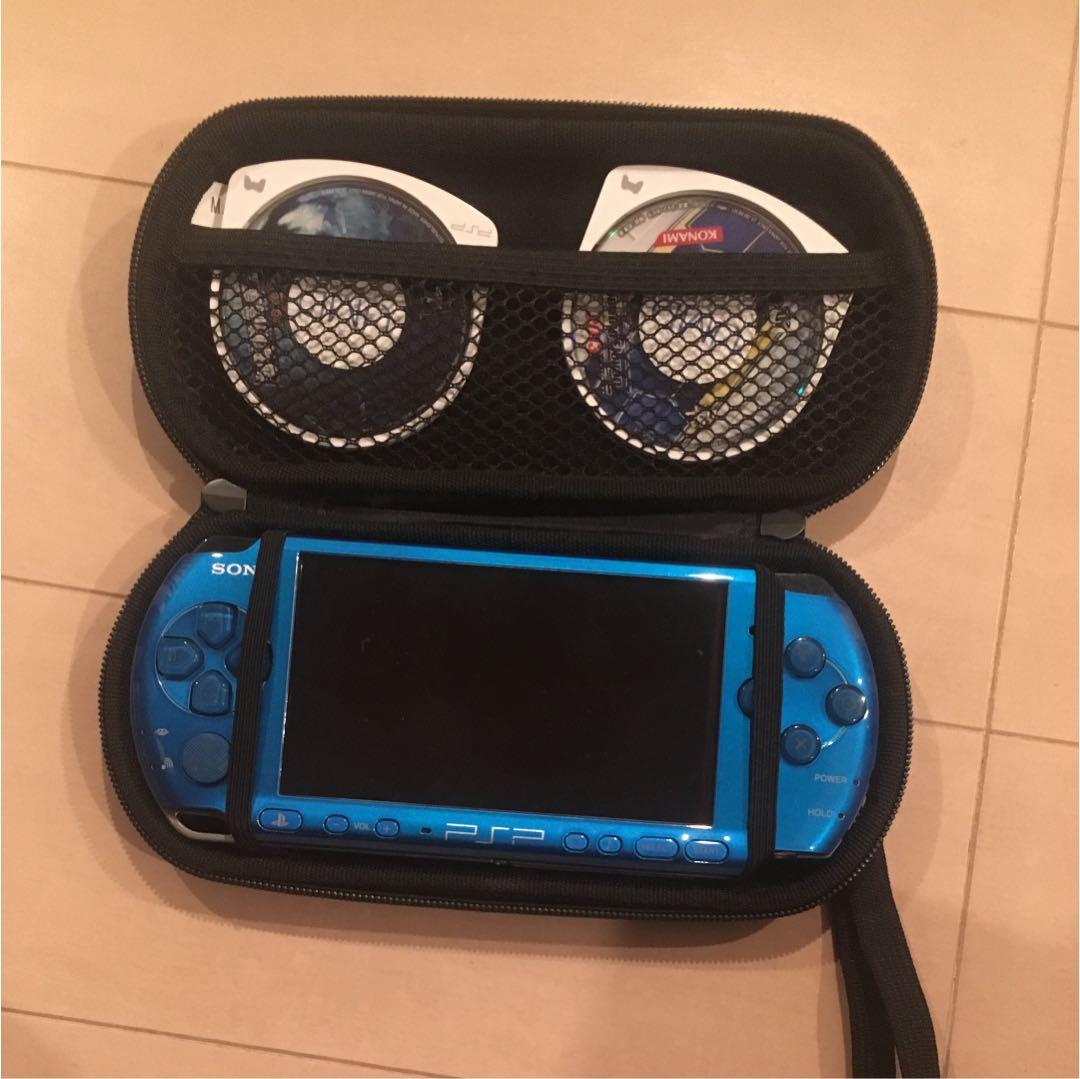 PSP 本体 ケース ソフト２つ付き