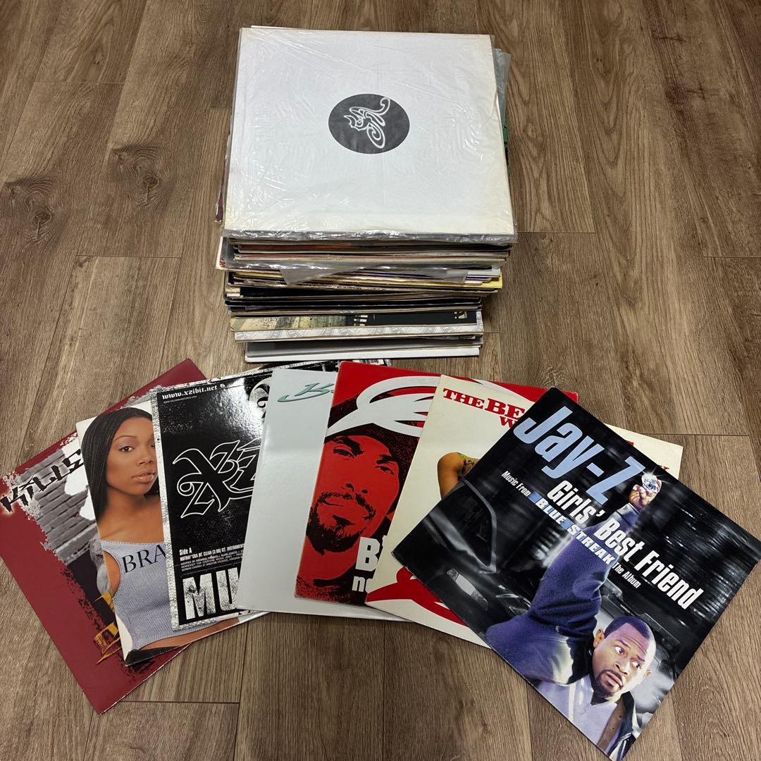 レコード　まとめ売り　HIPHOP R&B オールジャンル　80枚程