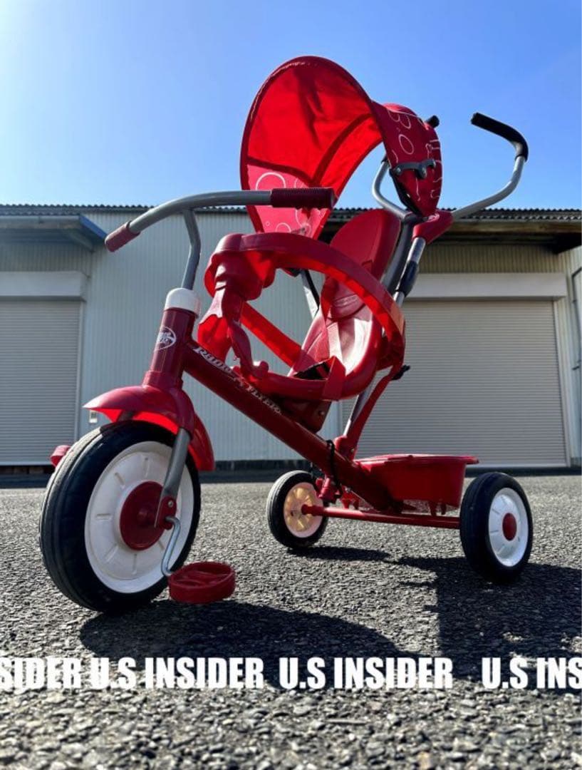 ラジオフライヤー　 ベビーカーから三輪車 / 成長に合わせて変化する!!