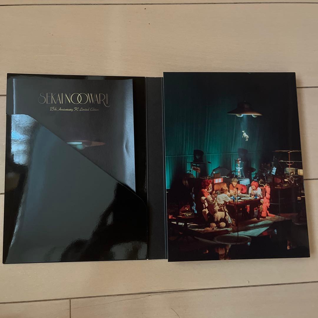 セカオワSEKAI NO OWARI琥珀図鑑FC限定15周年記念SPECIAL盤