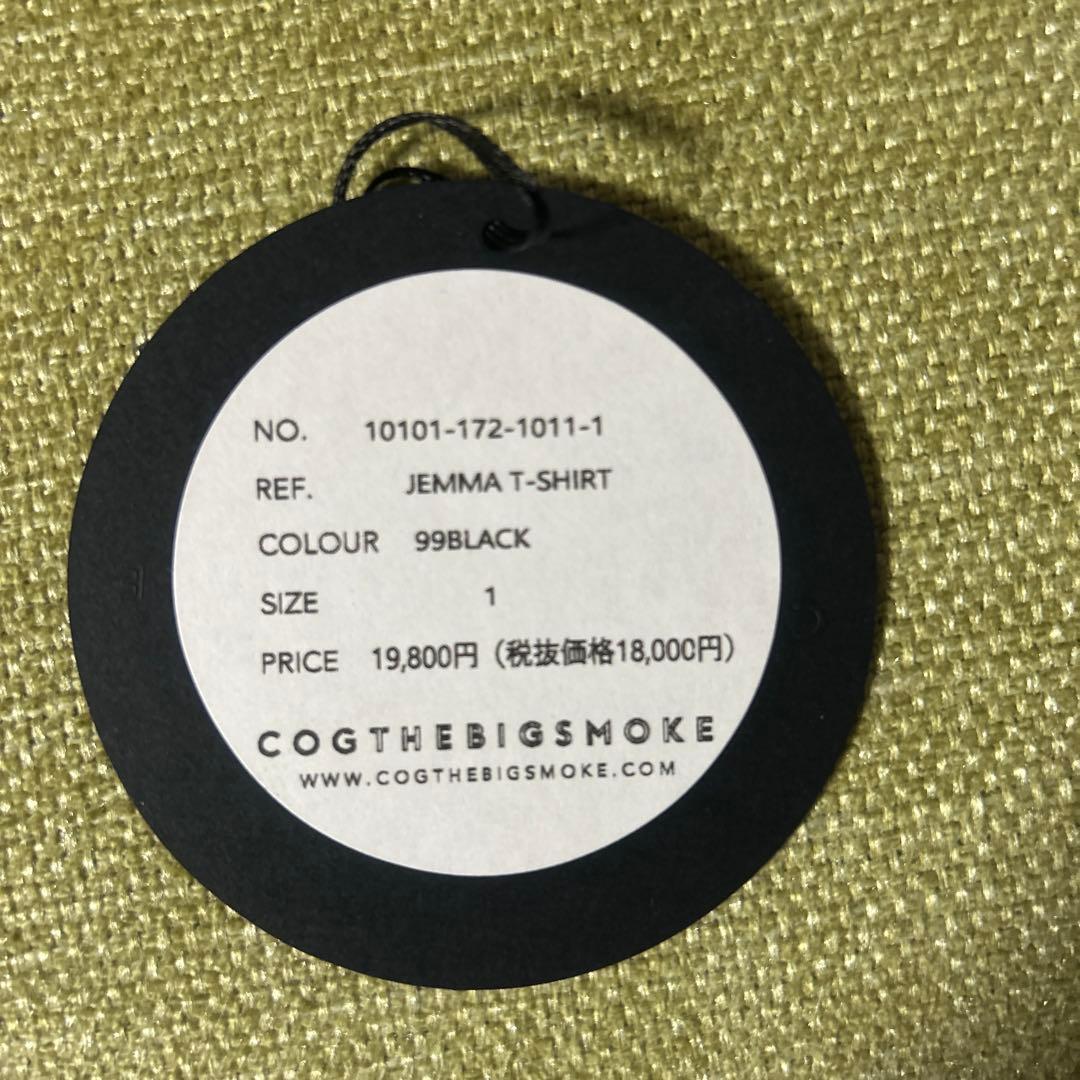 コグザビッグスモークJEMMA T-SHIRT BLACK