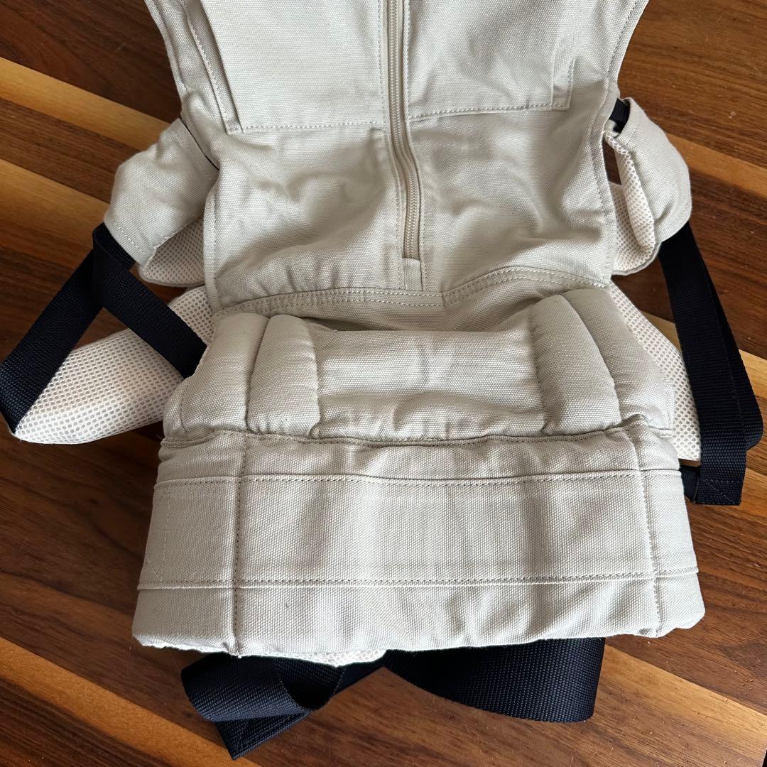 Nico キューズベリー　ひさこさん　サンドベージュ　抱っこ紐 コットン製