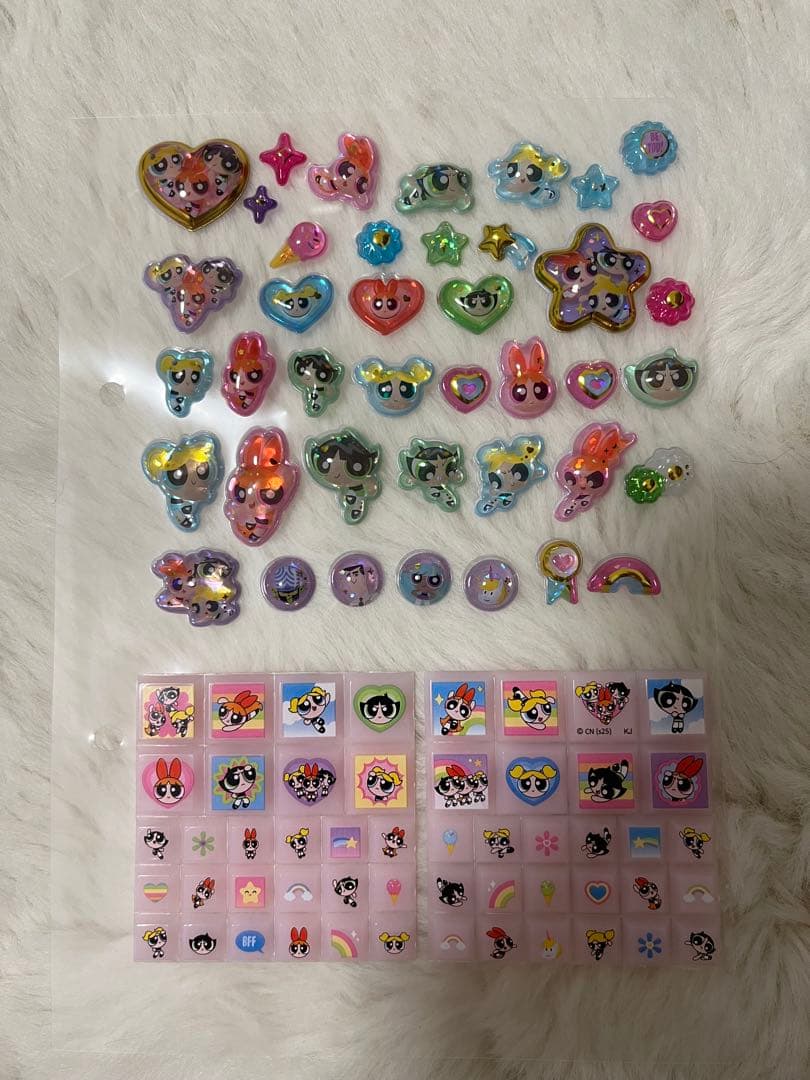 シール帳　ぷくぷくシール