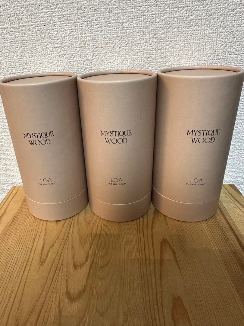 新品未使用 LOA THE OIL CAREミスティックウッド100ml×3本