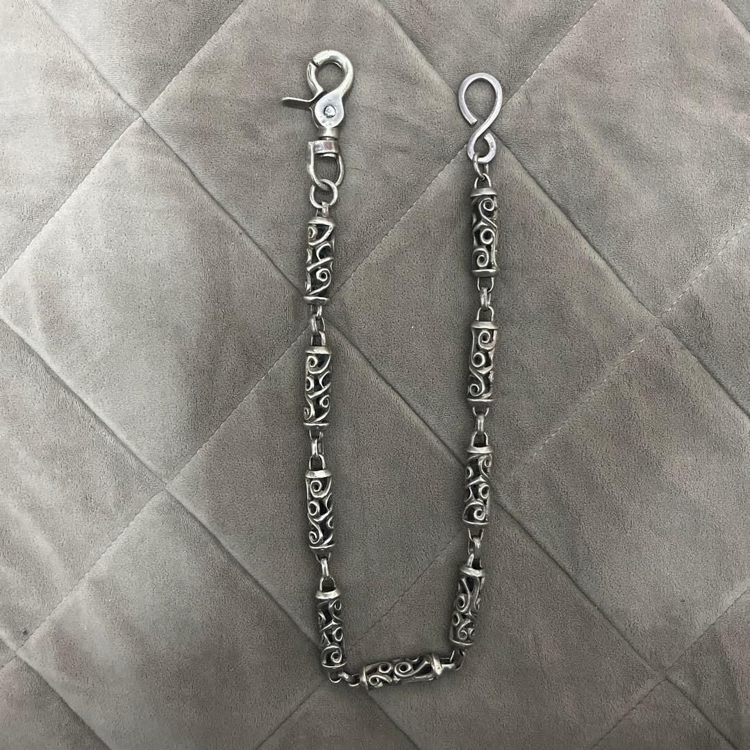 シルバー925 ウォレットチェーン　90'ヴィンテージ品