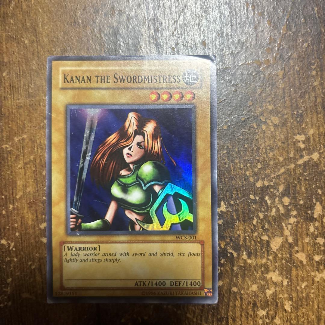 WCS-001 女剣士カナン　世界大会　スーパーレア　本物　貴重　希少　高騰