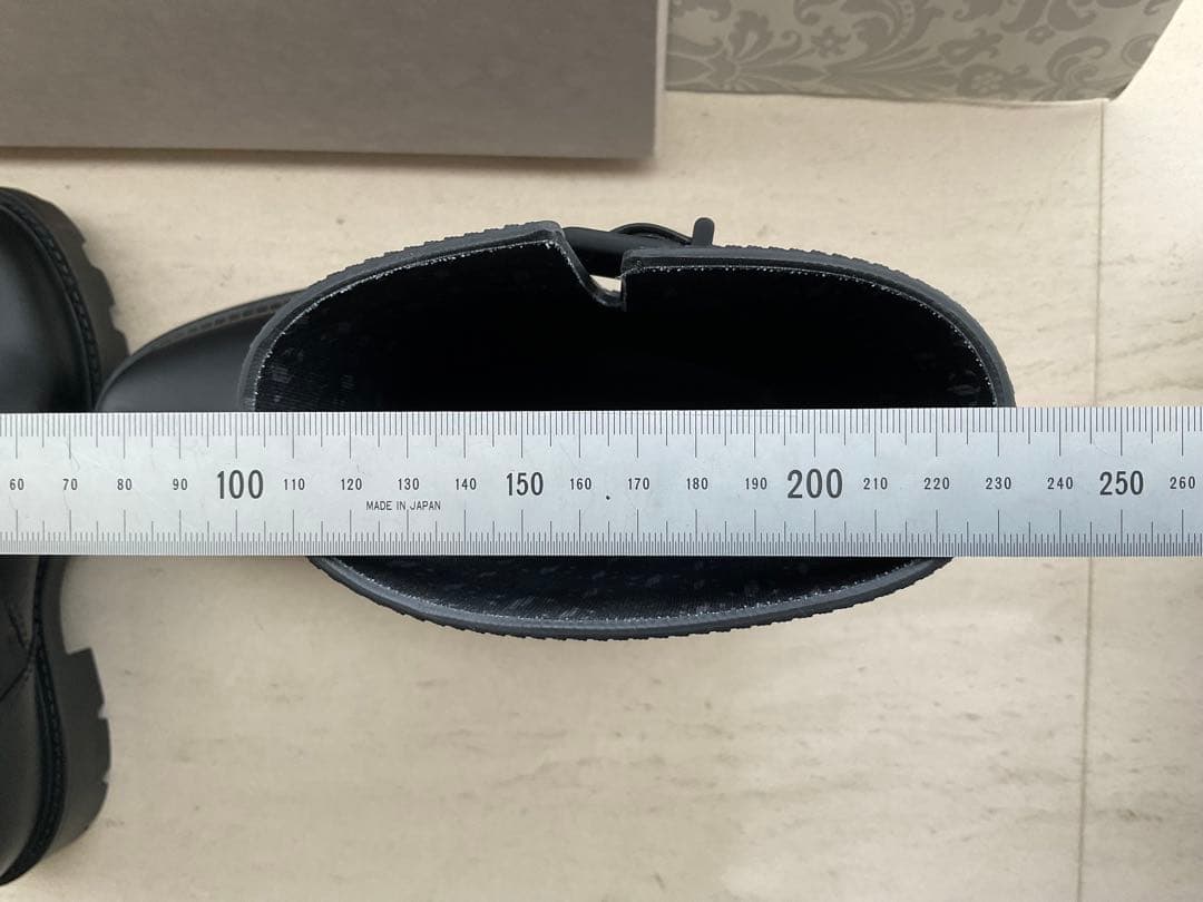 jimmy choo レインブーツ　ブラック　ショート丈　雨、雪の日に　38