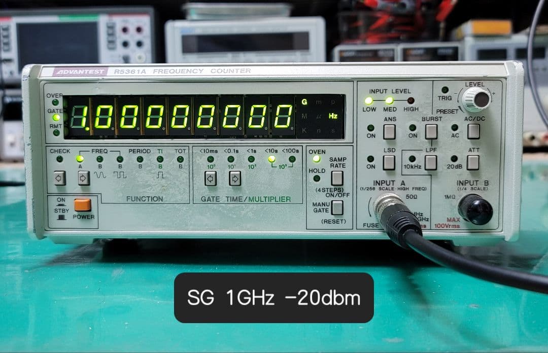 ADVANTEST R5361A 0.2mHz-1000MHz 周波数カウンター