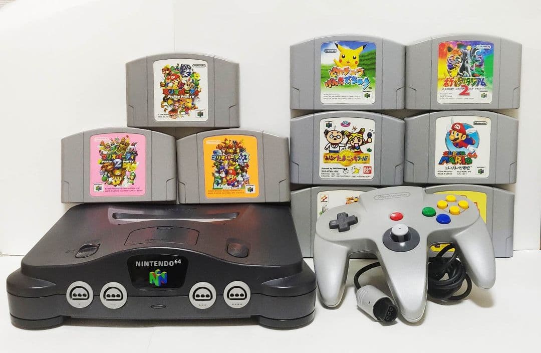 NINTENDO 64 本体+ソフト9本
