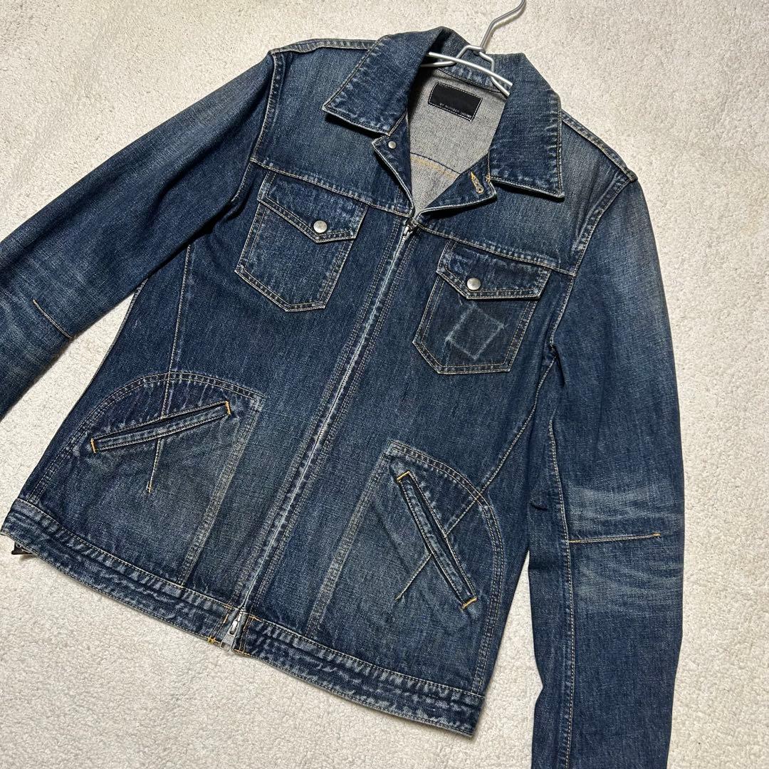 NUMBER (N)INE ナンバーナイン　デニムジャケット　宮下期　音符 XL