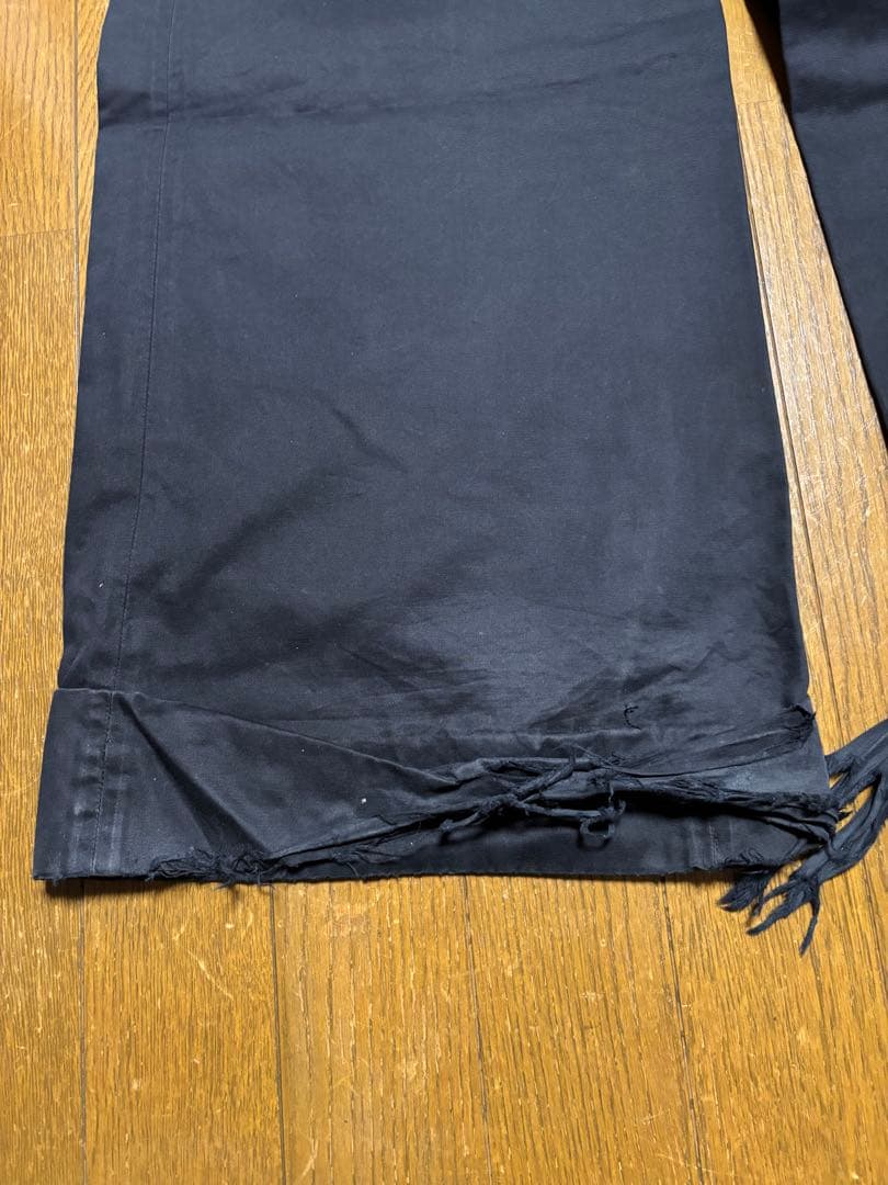 maison margiela ワイドレッグ バギーフレア スラックス