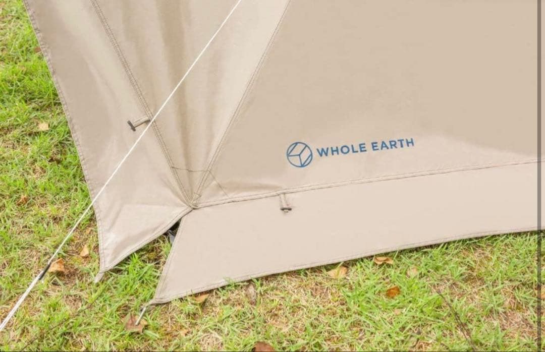 【未使用品】WHOLE EARTH テント EARTH PYNOMAD ベージュ
