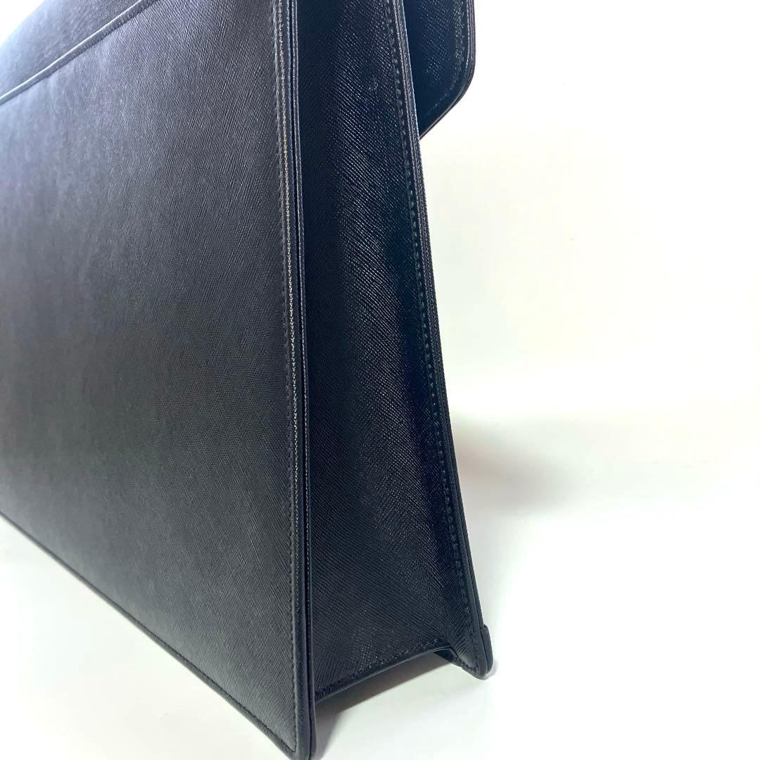 【極美品】Burberry バーバリー オールレザー ダレス ブリーフケース