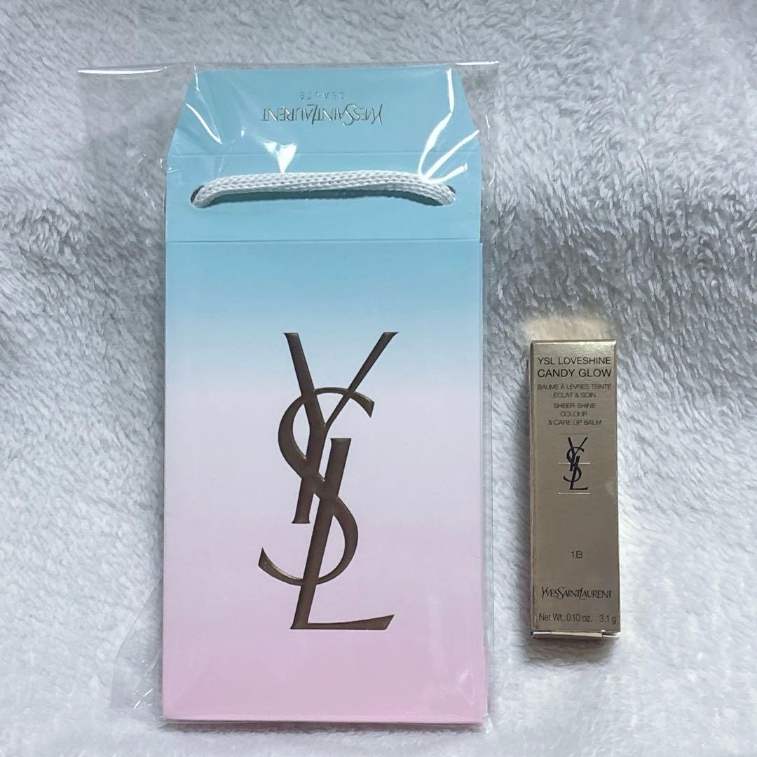 表参道限定 平野紫耀 桜プリント刻印 YSL ラブシャインリップ No.1B