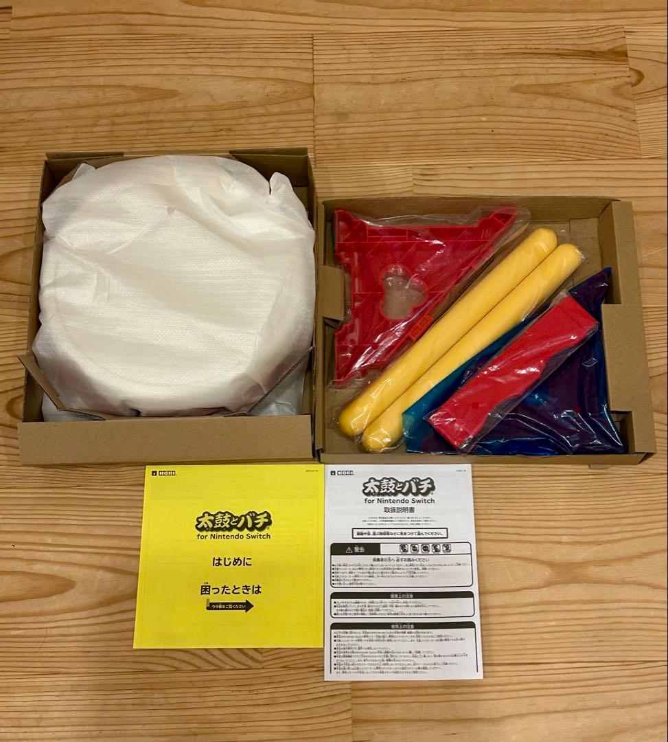 太鼓の達人専用コントローラー 太鼓とバチ for Nintendo Switch