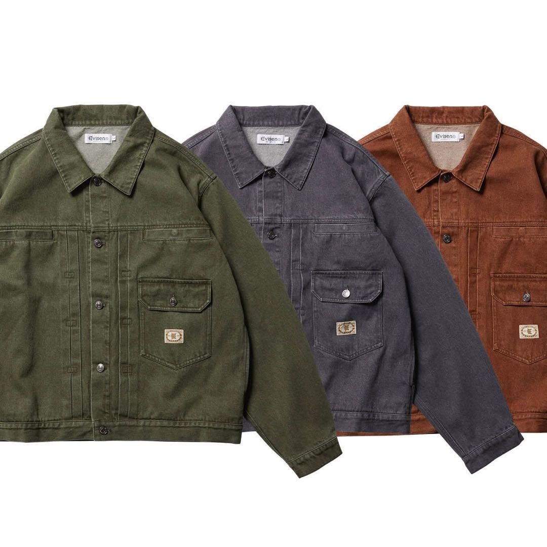 ジャケット・アウター EVISEN / LINDA COLOR DENIM JKT