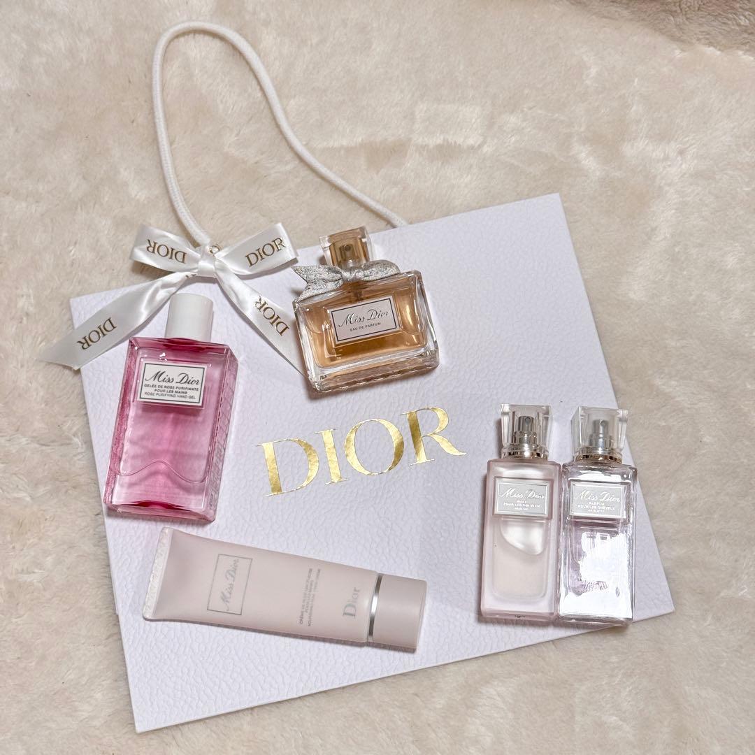 Miss Dior（ミス ディオール）セット 香水・ヘアミスト・ハンドクリーム等