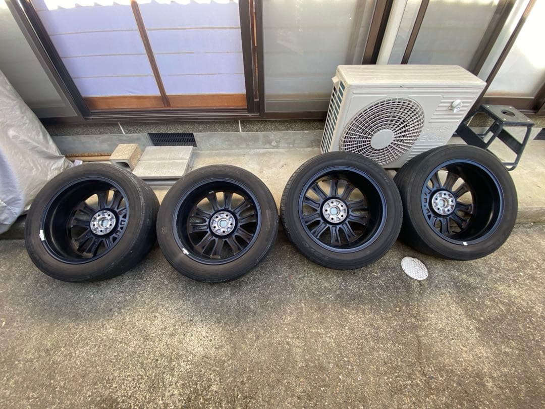 s*r様 マツダcx5 純正19インチホイールセット　ナット付き