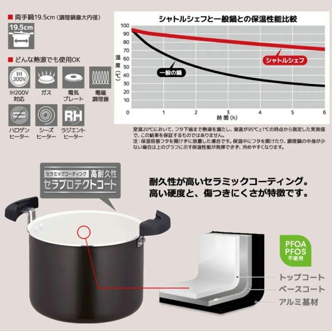 THERMOS SHUTTLE Chef 赤 【新品未使用品】