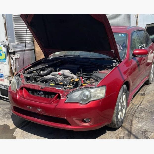 スバルレガシィBP5-2004年オーディオエアコンパネルスイッチC-2-3863