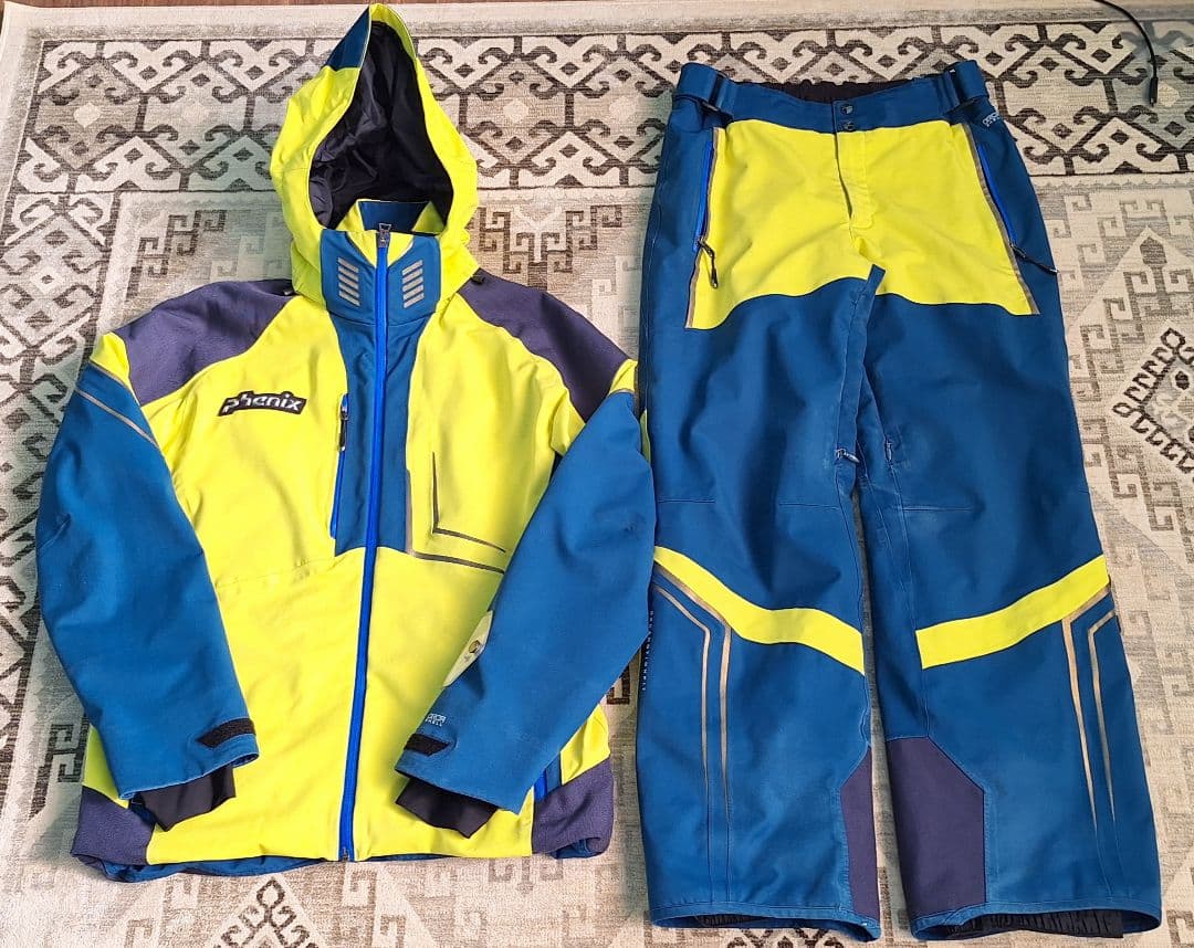 【上下L】PHENIX スキーウェア メンズ 上下セット DEMOウェア