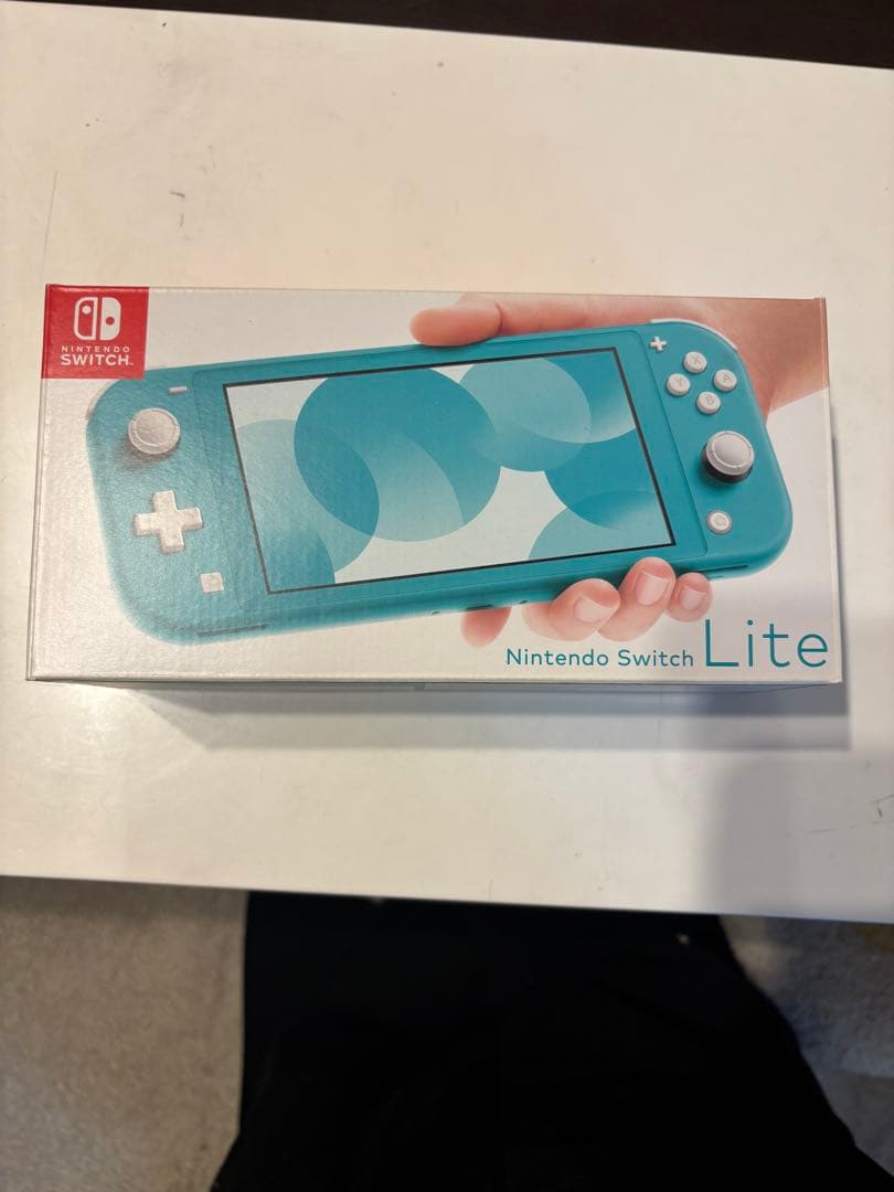 Nintendo Switch Lite ターコイズ 箱付き カバー付き