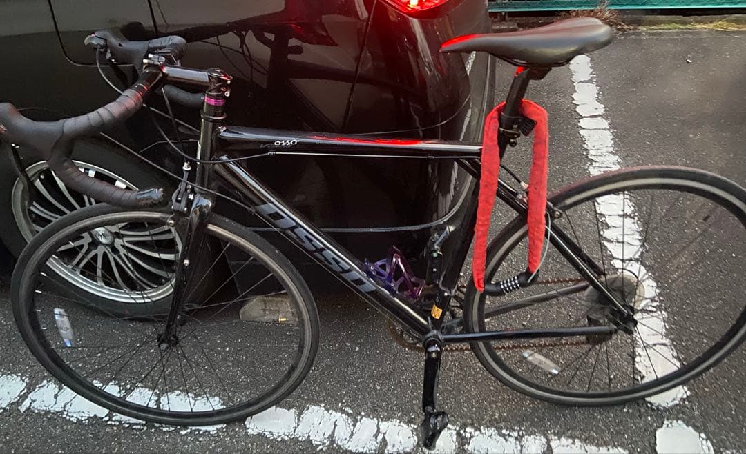 京都！引き取り限定！OSSO 940 ブラック ロードバイク