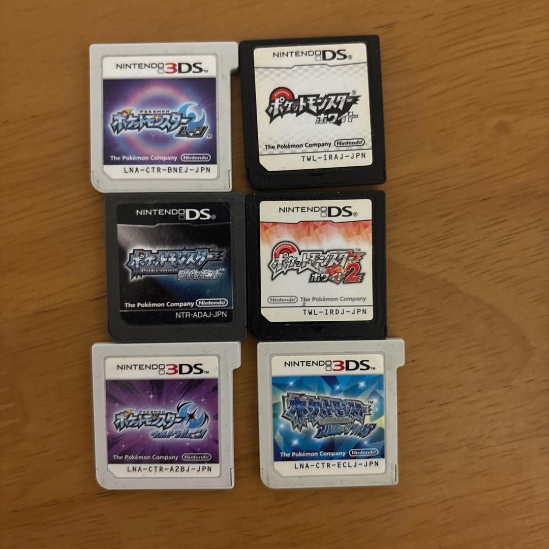 ポケットモンスター 3DSソフト 6本セット