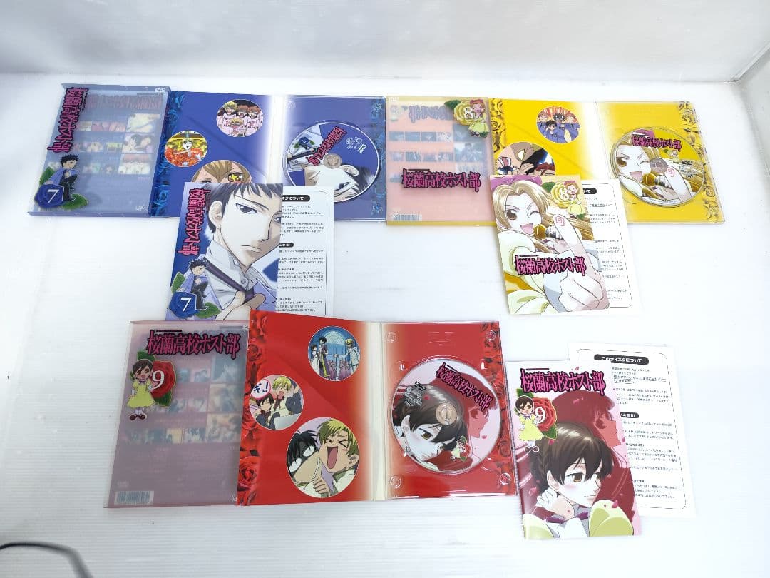DVD 桜蘭高校ホスト部　1~9巻　BOX付属　全巻セット　セル版