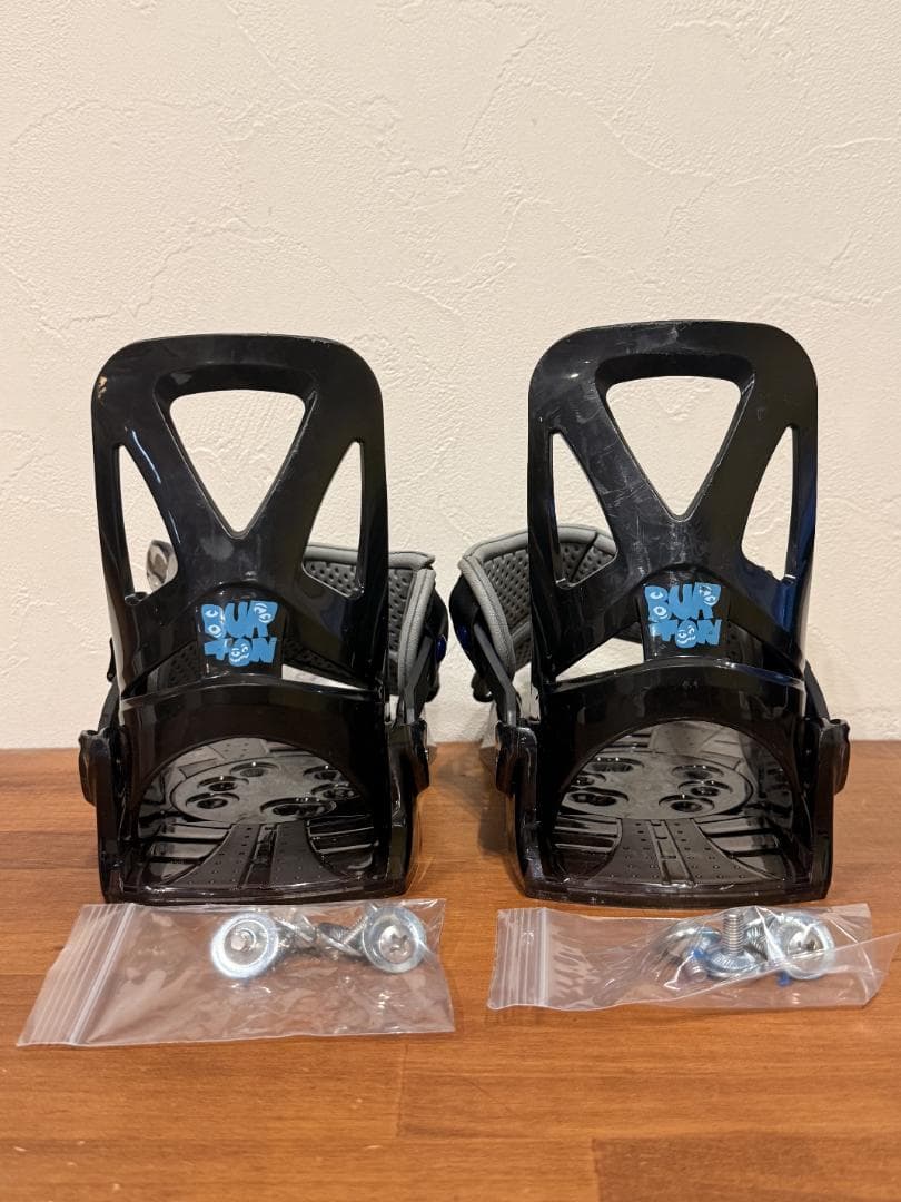 BURTON Grom Kids M スノーボードビンディング ブラック
