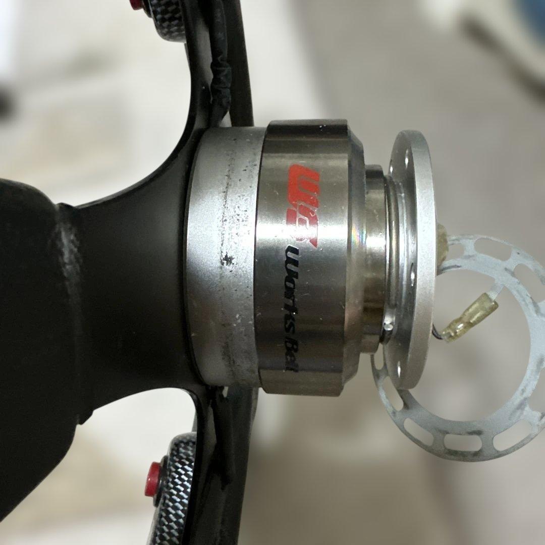 WORKS BELL スポーツステアリング 35cm最終値下げしました