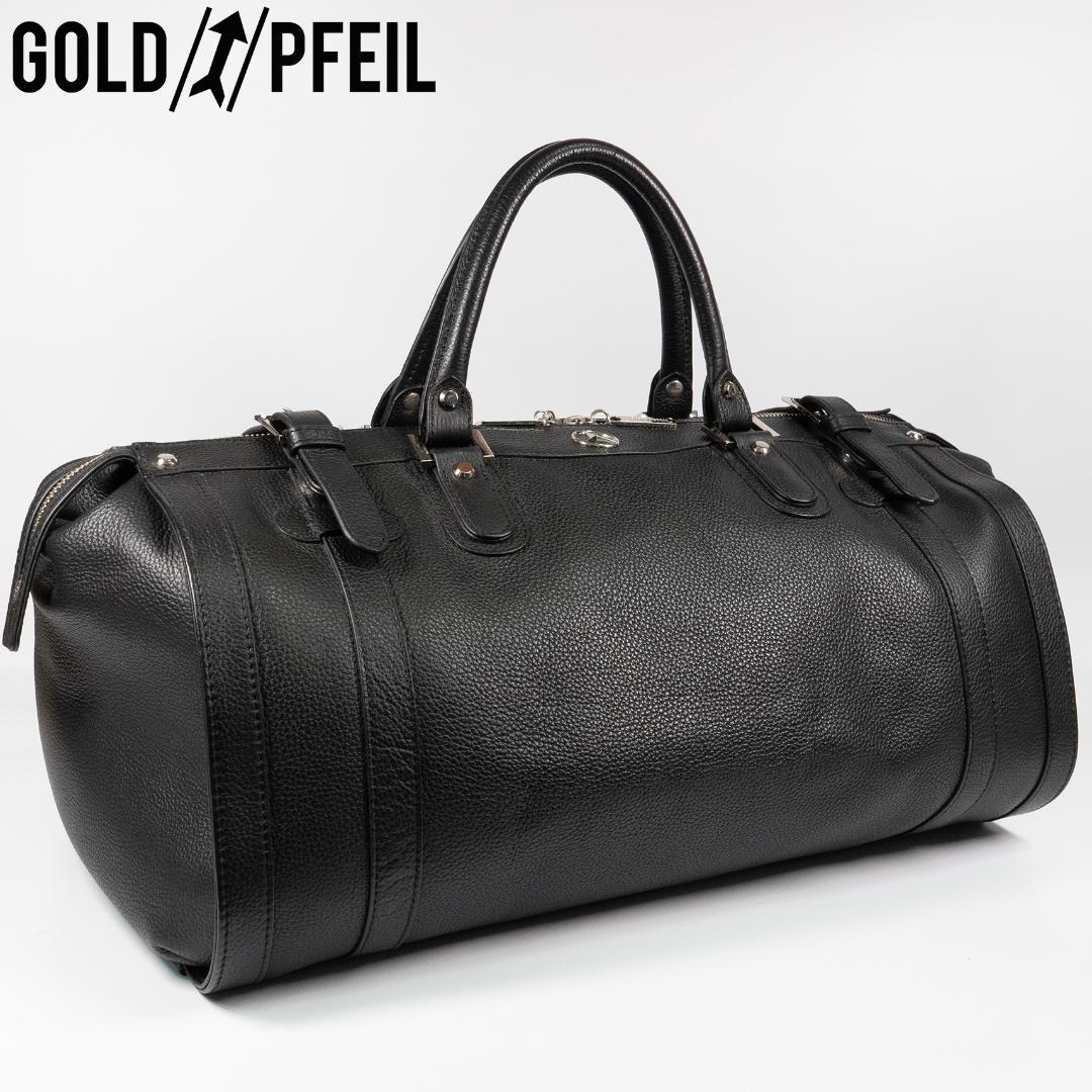 希少極美品✨GOLD PFEIL×メルセデスベンツ ボストンバッグ レザー