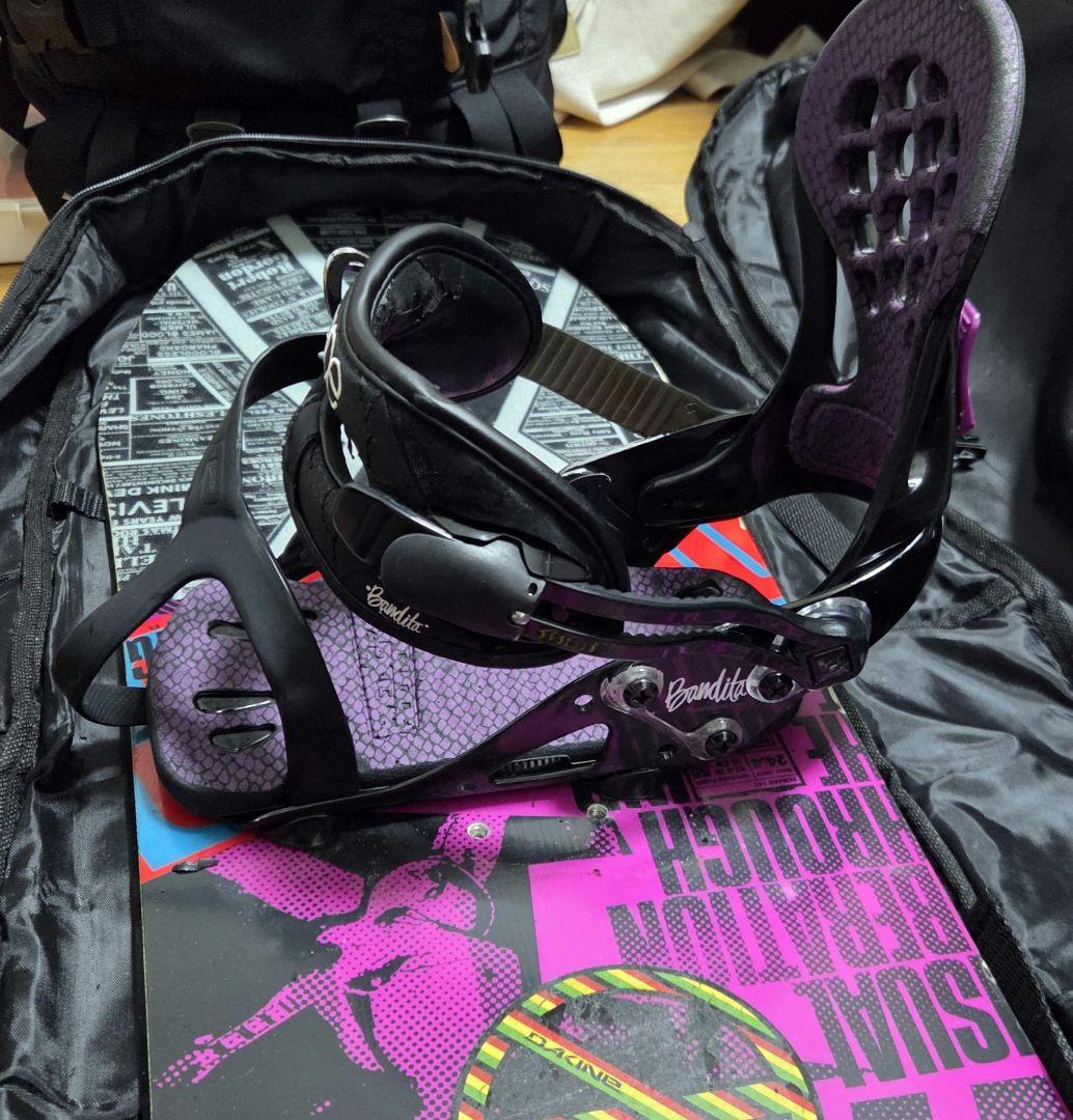 スノーボード ビンディング、スノボケースセット