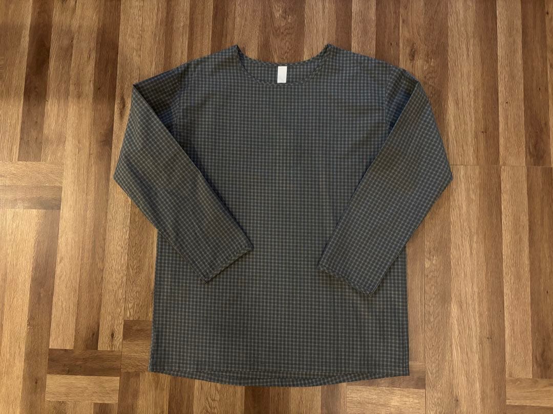 トップス 2025AW yoli Check simple blouse