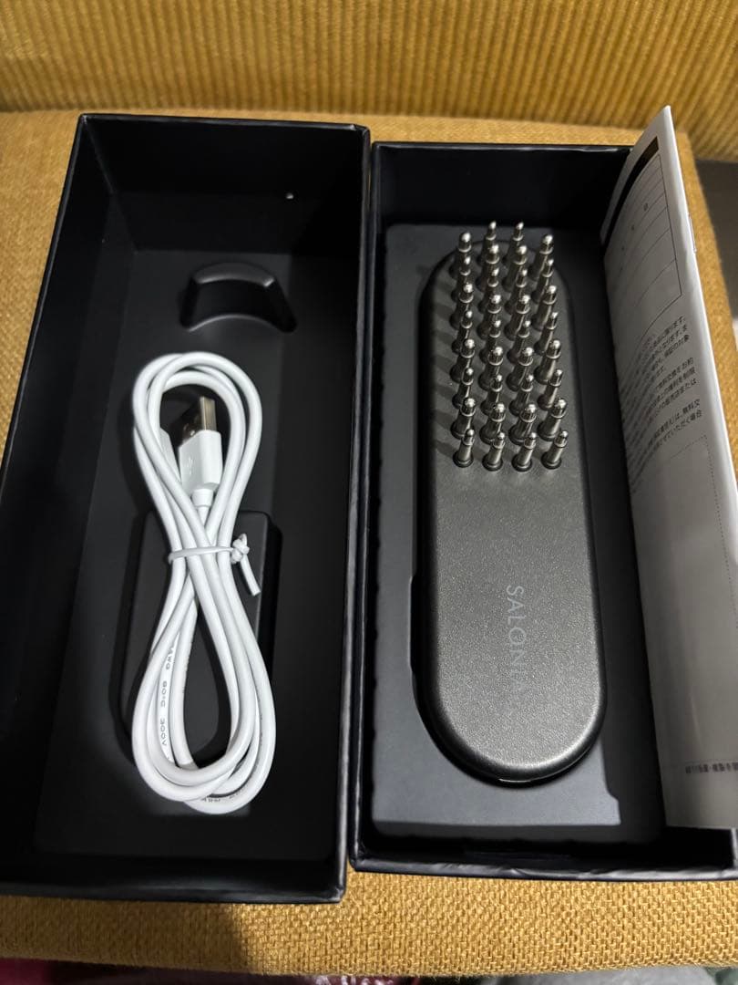 サロニア EMSリフトブラシ 3Dケア デンキバリブラシ 電気ブラシ