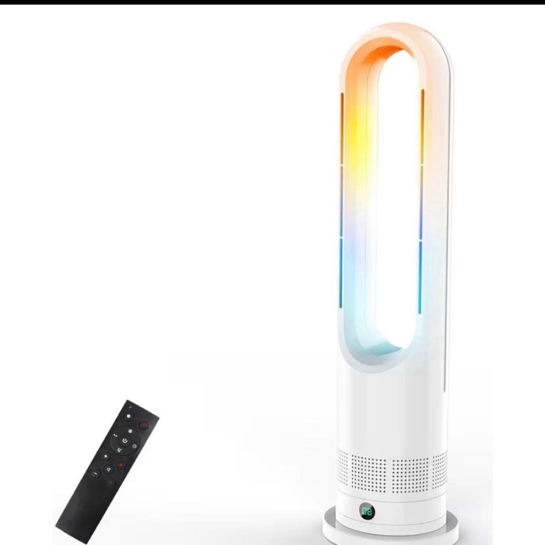 2025最新進化　セラミックヒーター タワーファン　冷暖両用＆ヒータ