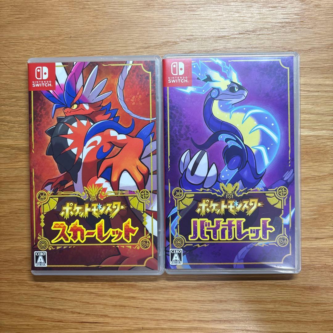 ポケモン　バイオレット　スカーレット　Nintendo Switch ソフト