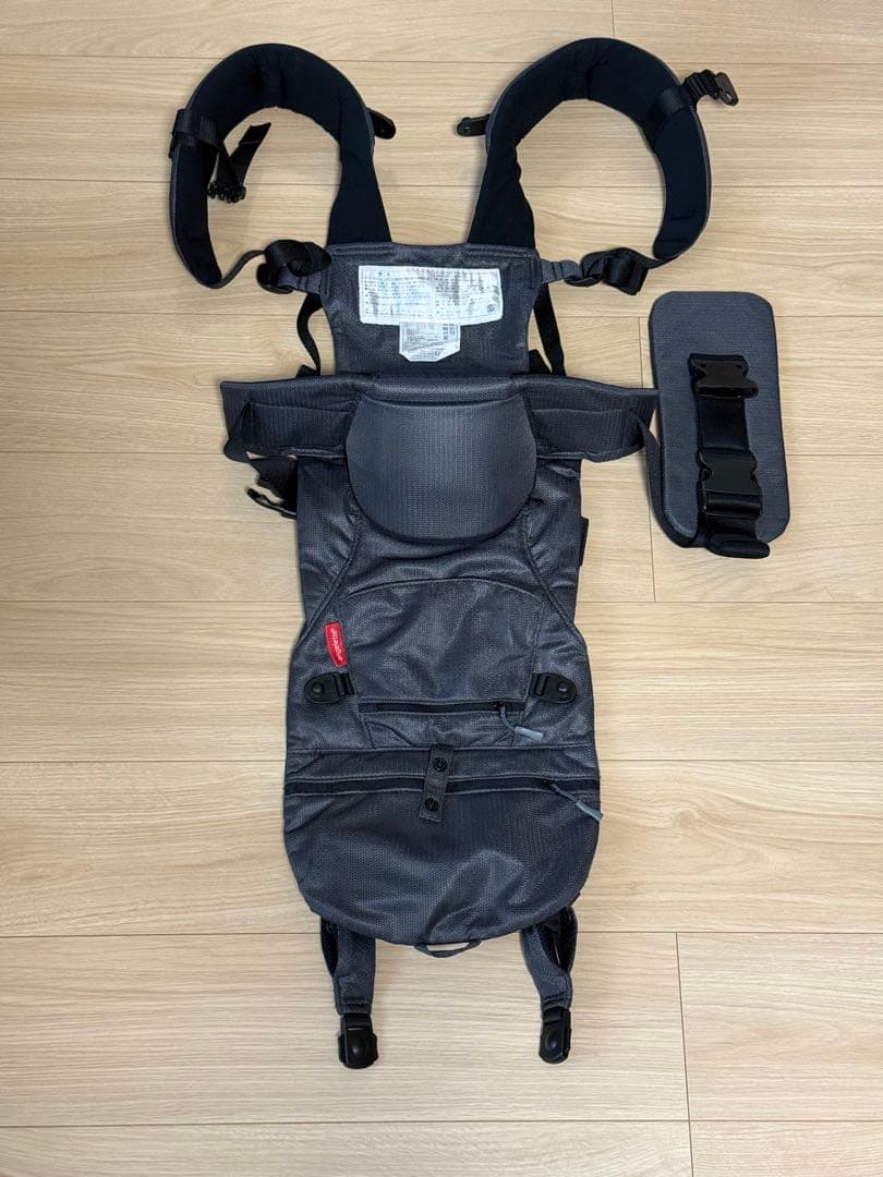 angelette アンジェレッテ ON 抱っこ紐 ヒップシート　ブラック